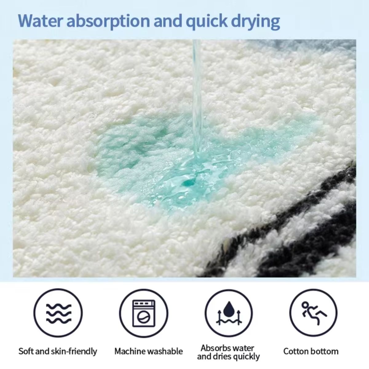 Creative Salted Fish Plush Area Rug